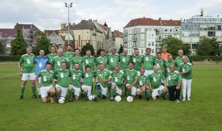 Fußballspiel FC Bundestag vs. FC Diabetologie 2023: Die Mannschaft