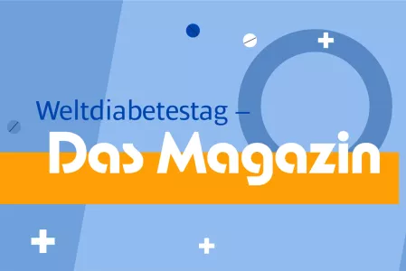 Logo Weltdiabetestag - Das Magazin 