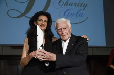 2. Diabetes-Charity-Gala, 18.10.2012 – Übergabe des Thomas-Fuchsberger-Preises an Ingrid Pfaff für ihre Stiftung Dianiño