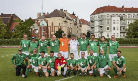 Fußballspiel FC Bundestag vs. FC Diabetologie 2022