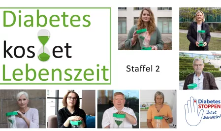Diabetes kostet Lebenszeit Staffel 2 - Collage
