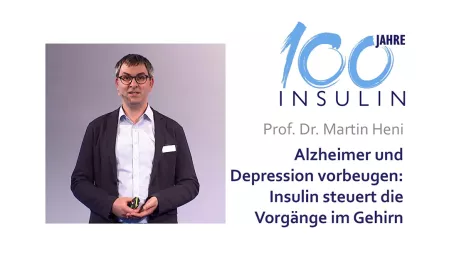 Prof. Dr. Martin Heni über die Zusammenhänge zwischen Diabetes und Alzheimer