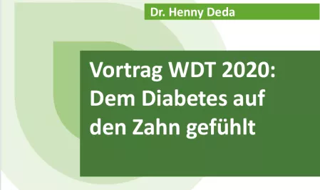 Teaser WDT 2020: Vortrag Deda Parodontitis