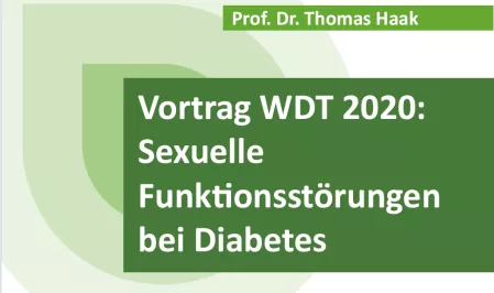 Teaser WDT 2020: Vortrag Haak Sexuelle Funktionsstörung