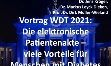 Teaserbild WDT 2021 Diskussionsrunde Kröger, Leyck Dieken, Müller-Wieland ePA